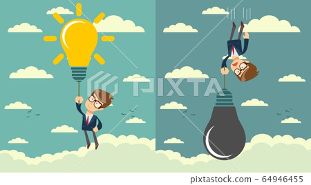 Business competition concept. 64946455