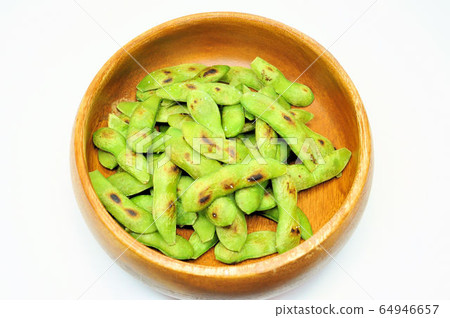 Grilled edamame Grilled edamame 64946657