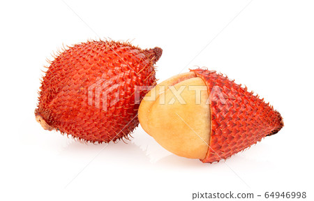 Salak on white background. full depth of field 64946998