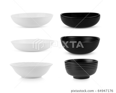 ceramic bowl on white background ceramic bowl on white background 64947176