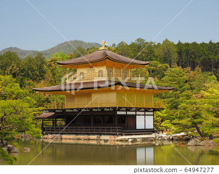 Fresh green Kinkaku-ji Fresh green Kinkaku-ji 64947277