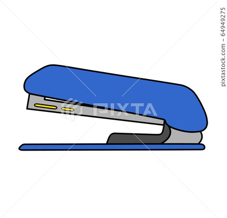 Illustration material stapler stationery Illustration material stapler stationery 64949275