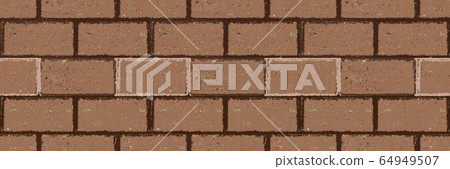 Brick seamless wall 64949507