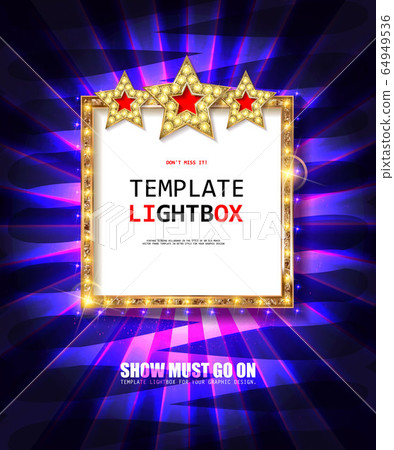Blank Billboard With Star Blank Billboard With Star 64949536