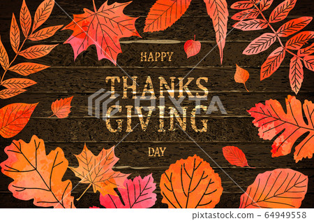 Happy Thanksgiving holiday banner 64949558