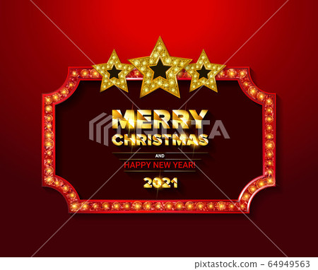 Red greeting card With Christmas Red greeting card With Christmas 64949563