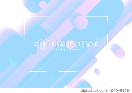 Creative flow shapes 64949596