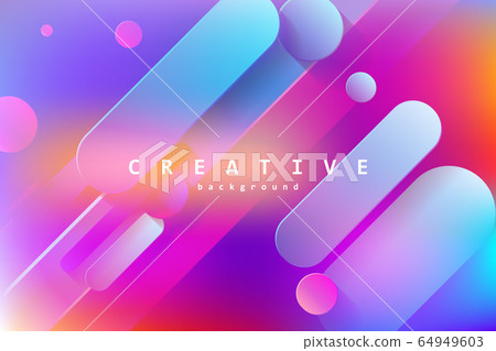 Colorful geometric background Colorful geometric background 64949603