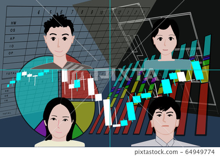 Teleworking image at home 64949774