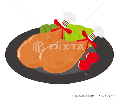 雞大腿烤雞 64950578