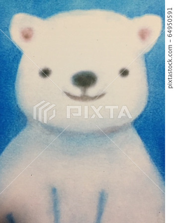 可愛的北極熊 64950591