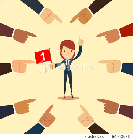 pointing hands. Hand with pointing finger pointing hands. Hand with pointing finger 64950688