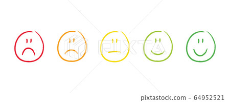 handdrawn rating satisfaction feedback emotions handdrawn rating satisfaction feedback emotions 64952521