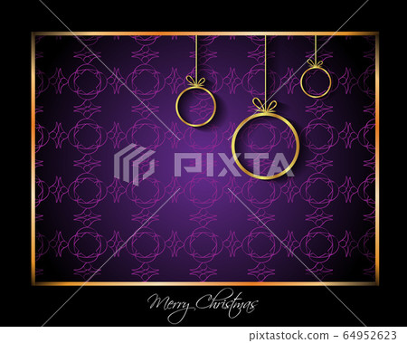 2021 Merry Christmas background for your seasonal invitations, festival posters, greetings cards.  64952623