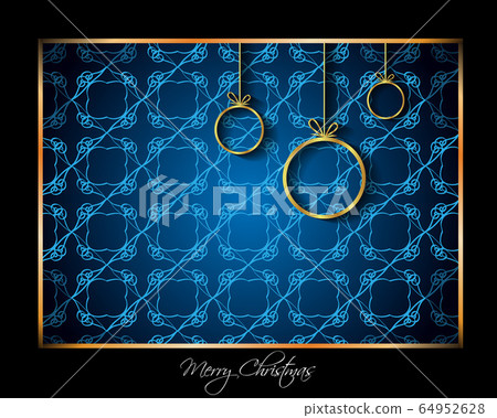 2021 Merry Christmas background for your seasonal invitations, festival posters, greetings cards.  64952628