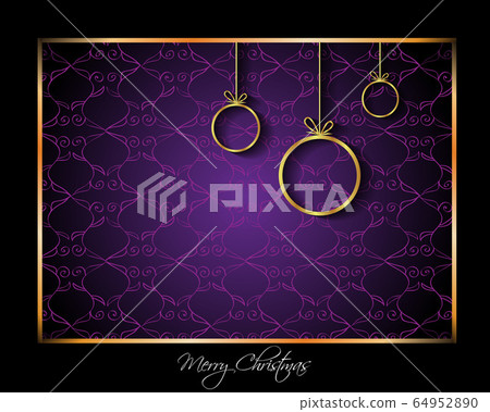 2021 Merry Christmas background for your seasonal invitations, festival posters, greetings cards. 64952890