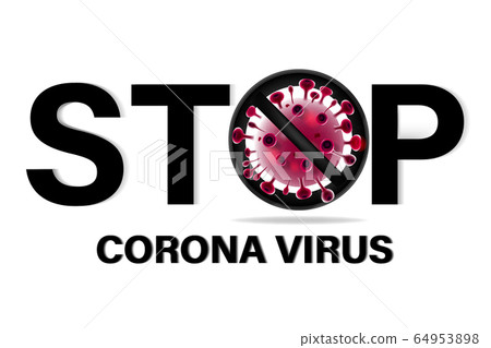 Pandemic stop Coronavirus (CoVID-19) outbreak concept. 2019-nCoV quarantine banner. Pandemic stop Coronavirus (CoVID-19) outbreak concept. 2019-nCoV quarantine banner. 64953898