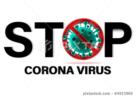 Pandemic stop Coronavirus (CoVID-19) outbreak concept. 2019-nCoV quarantine banner. Pandemic stop Coronavirus (CoVID-19) outbreak concept. 2019-nCoV quarantine banner. 64953900