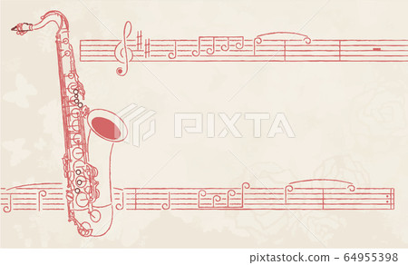 名稱標籤模板單紅2 [次中音薩克斯] 64955398