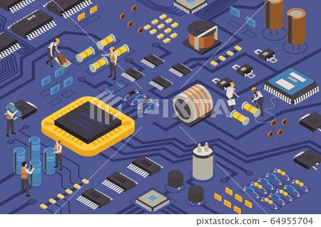 Semiconductor Element Production Composition 64955704