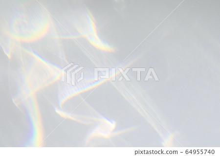 Organic drop shadow on a white wall 64955740