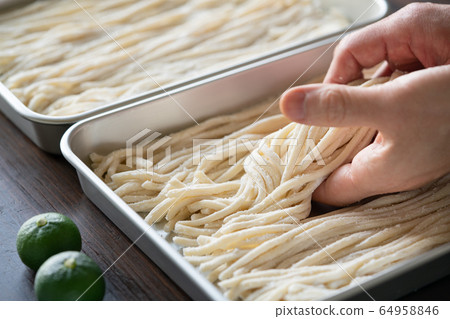 Sanuki Udon Noodles 64958846