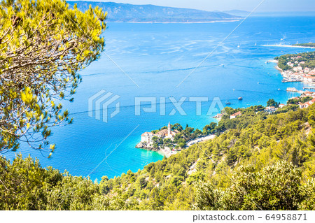 Island of Brac in Croatia, Europe. Beautiful Place. 64958871