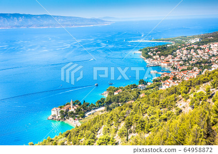 Island of Brac in Croatia, Europe. Beautiful Place. 64958872
