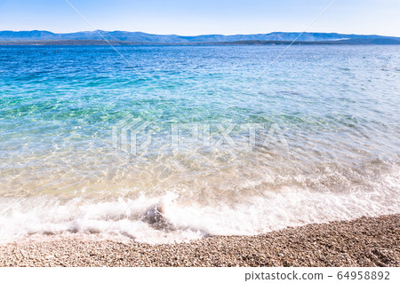 Island of Brac in Croatia, Europe. Beautiful Place. 64958892