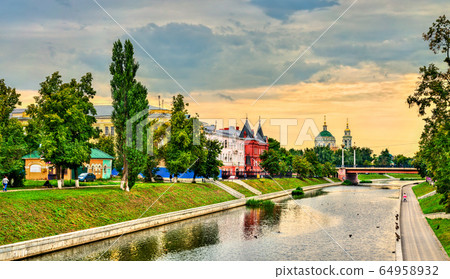 The Orlik River in Oryol, Russia The Orlik River in Oryol, Russia 64958932