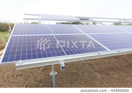 太陽能發電廠建築工地 64960680
