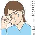 Itchy woman 64963201