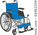 A wheelchair 64963209