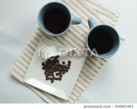 Pair cup coffee Pair cup coffee 64963461