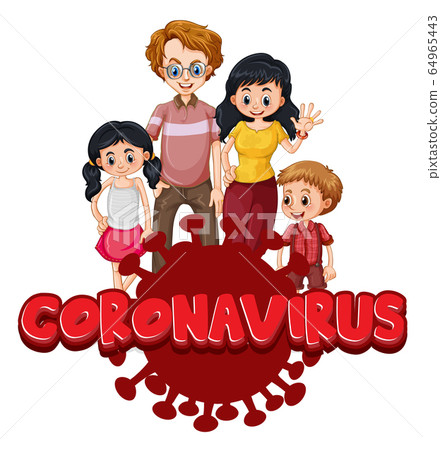 Coronavirus and family member Coronavirus and family member 64965443