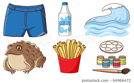 Large set of different animals and other objects Large set of different animals and other objects 64966472