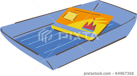 Carton cash tray illustration Carton cash tray illustration 64967308