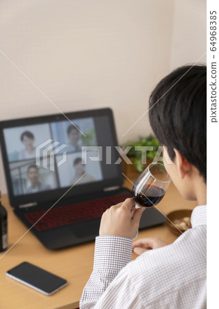 在線酒會形象 在線酒會形象 64968385