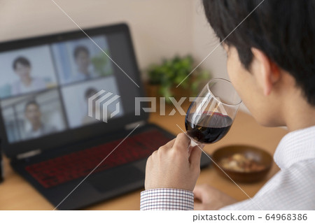 在線酒會形象 在線酒會形象 64968386