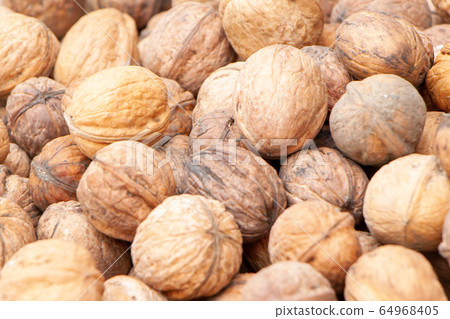 walnuts background. healthy food concept walnuts background. healthy food concept 64968405