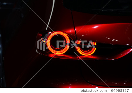 Image of a cool car tail lamp Image of a cool car tail lamp 64968537