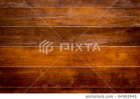 Brown wood plank wall horizontal background Brown wood plank wall horizontal background 64968948
