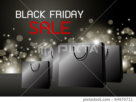 Black friday sale banner design 64970711
