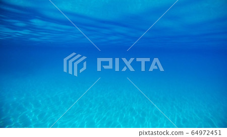 Underwater photo like blue jelly Underwater photo like blue jelly 64972451