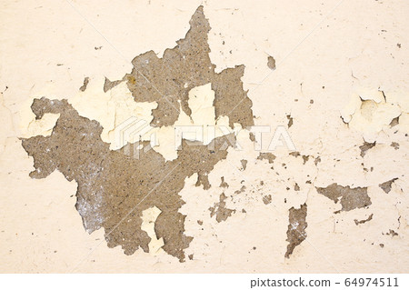 Wall paint peeling off due to moisture 64974511