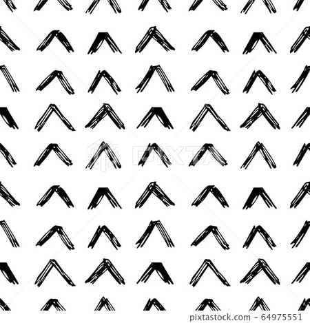 Abstract seamless hand-drawn pattern Abstract seamless hand-drawn pattern 64975551