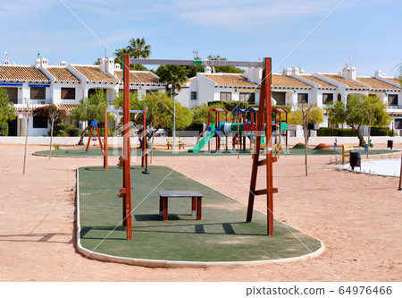 Empty playground outdoors 64976466