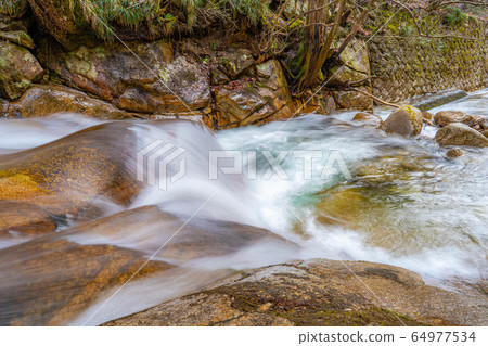 Keiryu Sawa Slow Shutter [Nagano Prefecture] 64977534