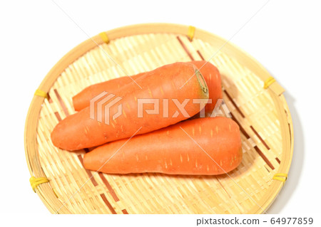 綠色和黃色蔬菜胡蘿蔔 64977859