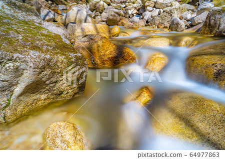 Keiryu Sawa Slow Shutter [Nagano Prefecture] 64977863